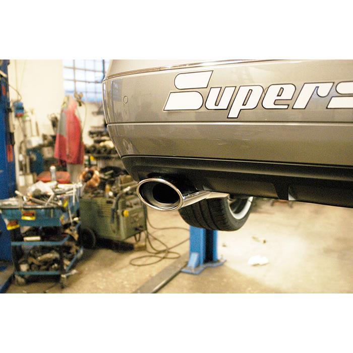 Silencieux arrière Gauche Racing 145x95 (Standard Bumper)