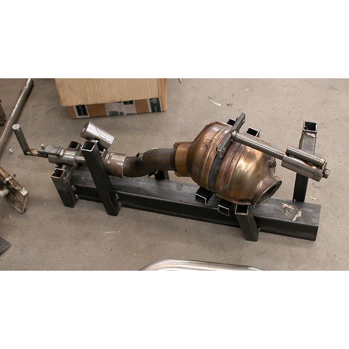 Front Catalyseur métallique Droite