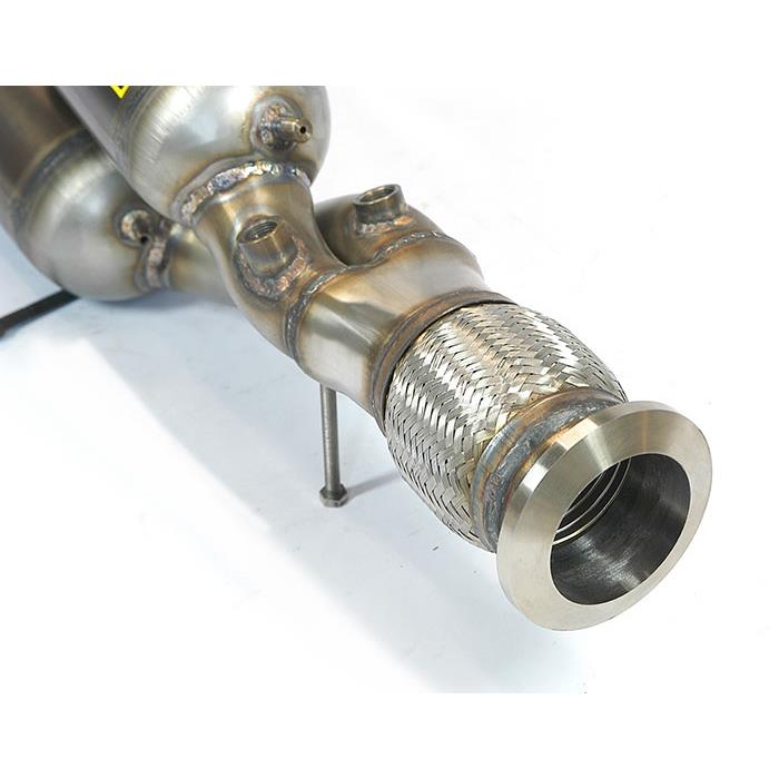 Y-Pipe Droite avec Catalyseur métallique