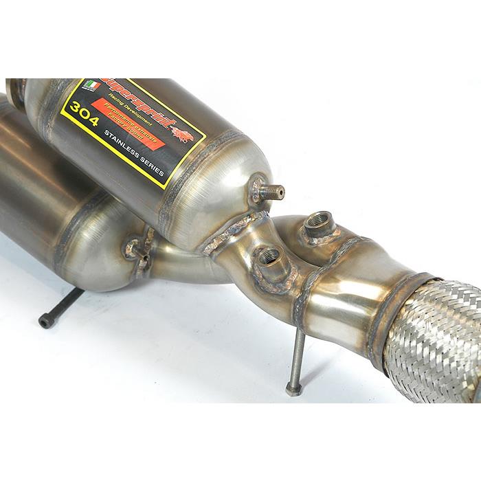 Y-Pipe Droite avec Catalyseur métallique