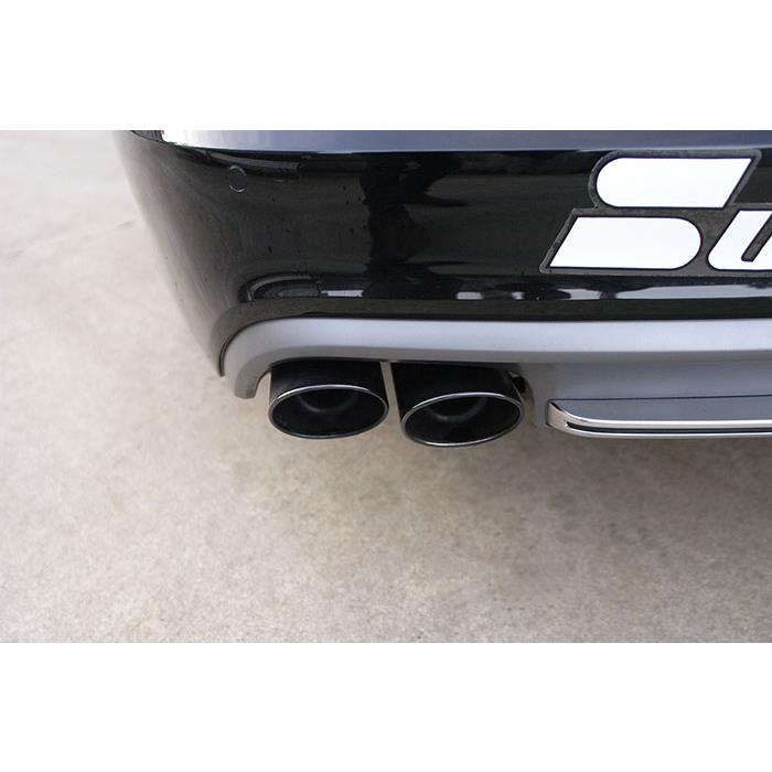 Tube de fuite Gauche 100x75 Gun Metal Grey (Suppression du silencieux)