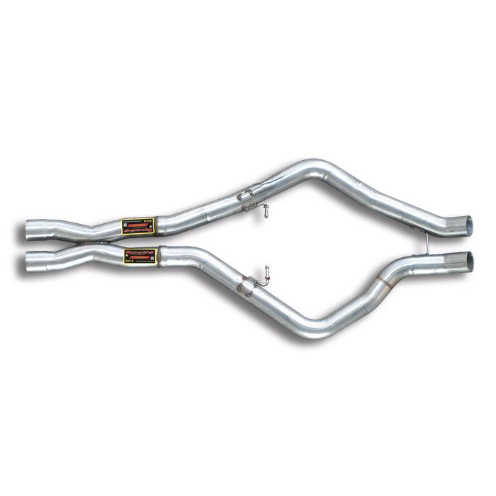 Tube centrals kit Droite - Gauche X-Pipe