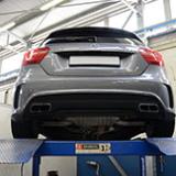Les nouveaux systèmes d'échappement Supersprint pour Mercedes A45 AMG