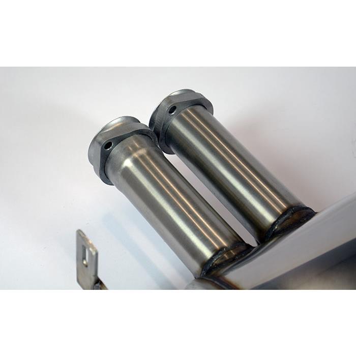 Silencieux arrière Touring droite - gauche <strong><span style=color:#ea0000;>Avec homologation CEE</span></strong>