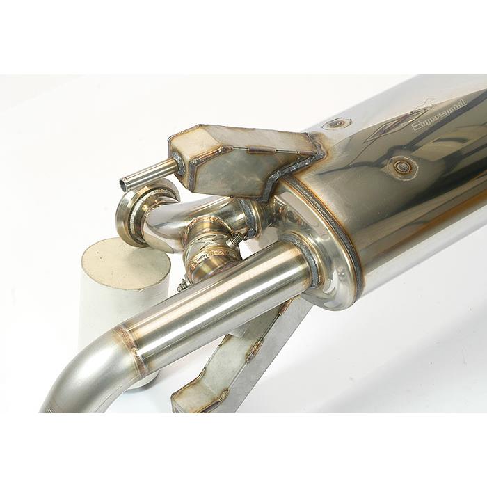 Silencieux arrière avec valves Droite - Gauche (remplace the main catalyseur - fits to the Stock Sorties) <strong><span style=color:#ea0000;>-13,0 Kg</span></strong>