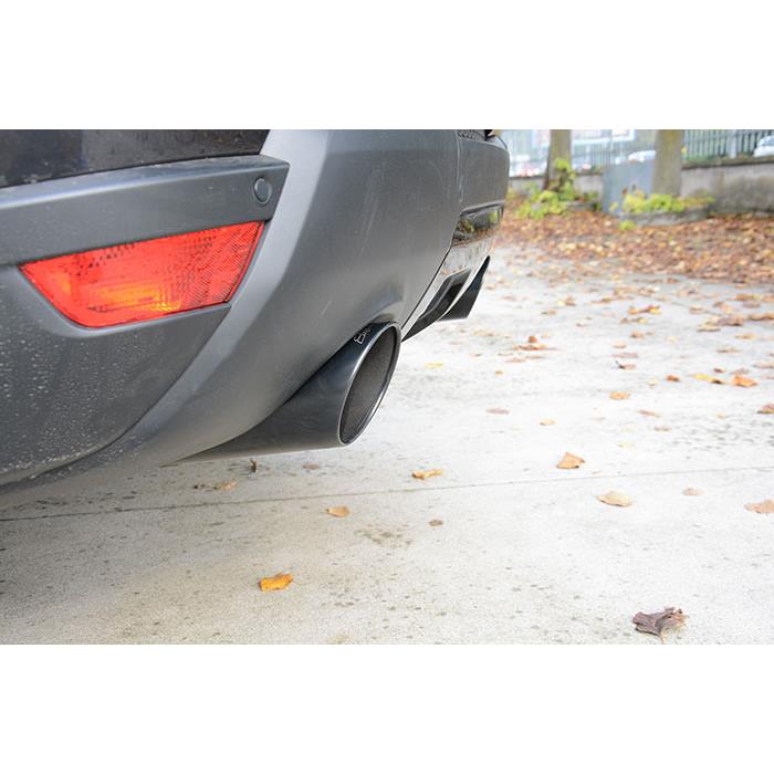 Silencieux arrière Gauche Gun Metal Grey O120