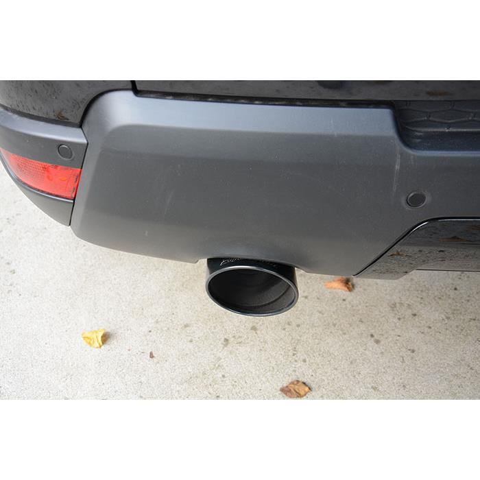 Tube de fuite Gauche Gun Metal Grey O120 (Suppression du silencieux)
