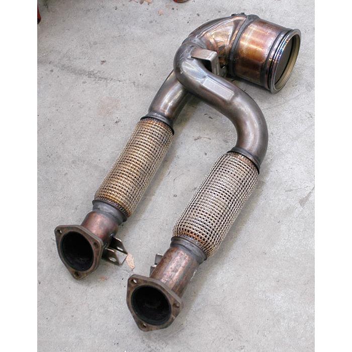Downpipe+ catalizzatore metallico Ø143mm