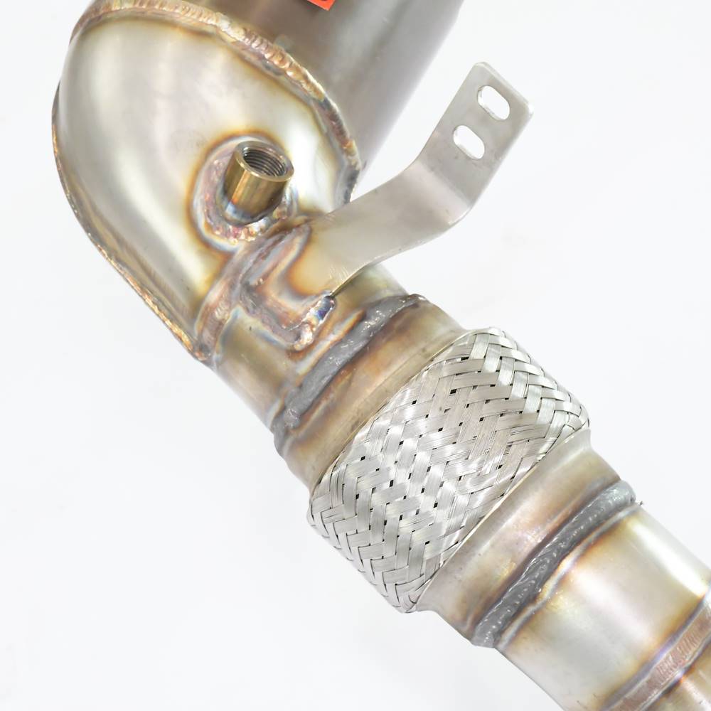 Turbo downpipe kit + Catalizador metalico derecho Accepts the stock Cat.-Back system