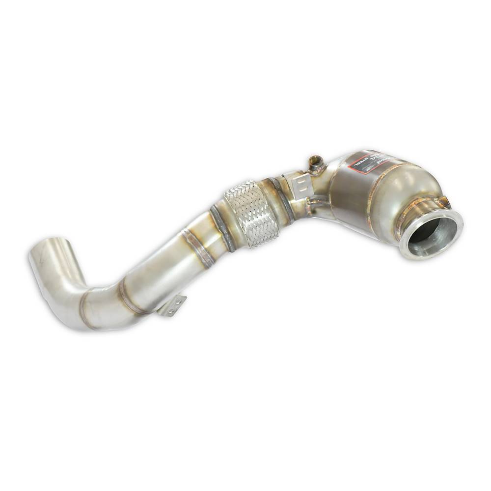Turbo downpipe kit + Catalizador metalico derecho Accepts the stock Cat.-Back system