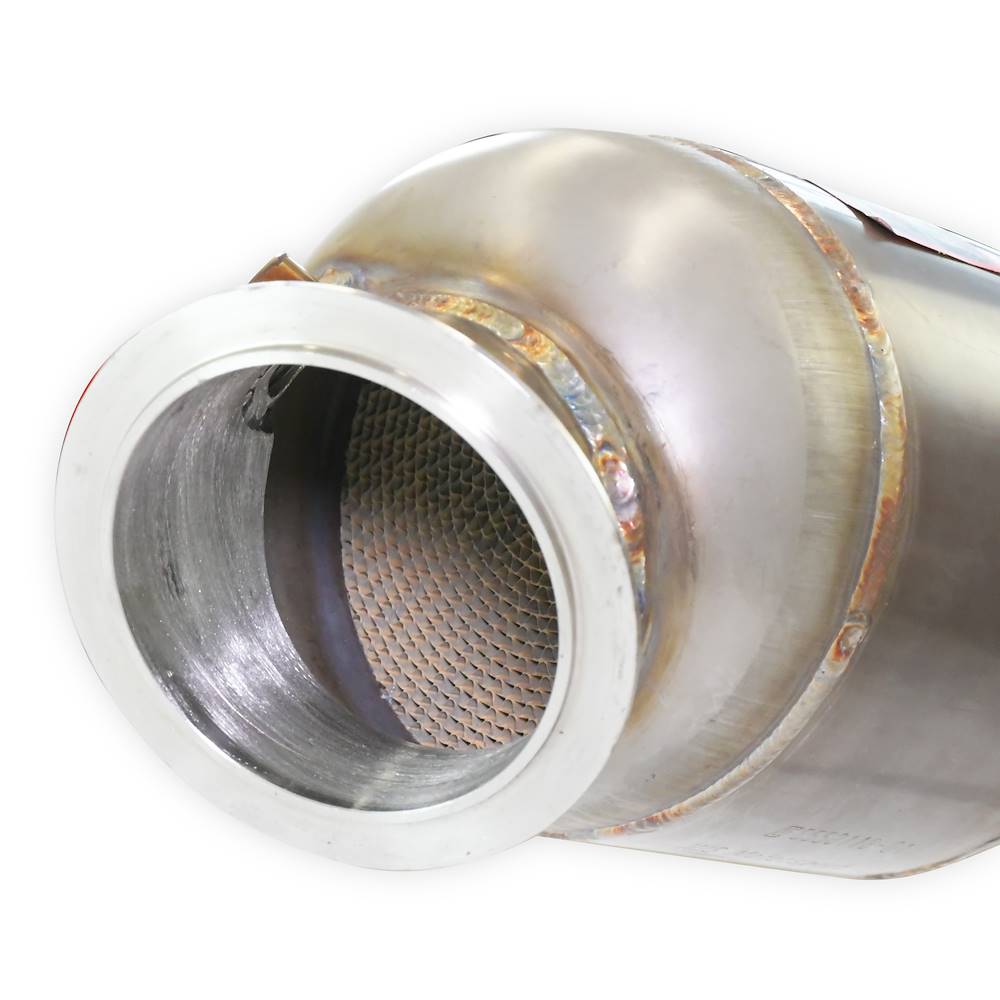 Turbo downpipe kit +  Catalizador metalico izquierdo Accepts the stock Cat.-Back system