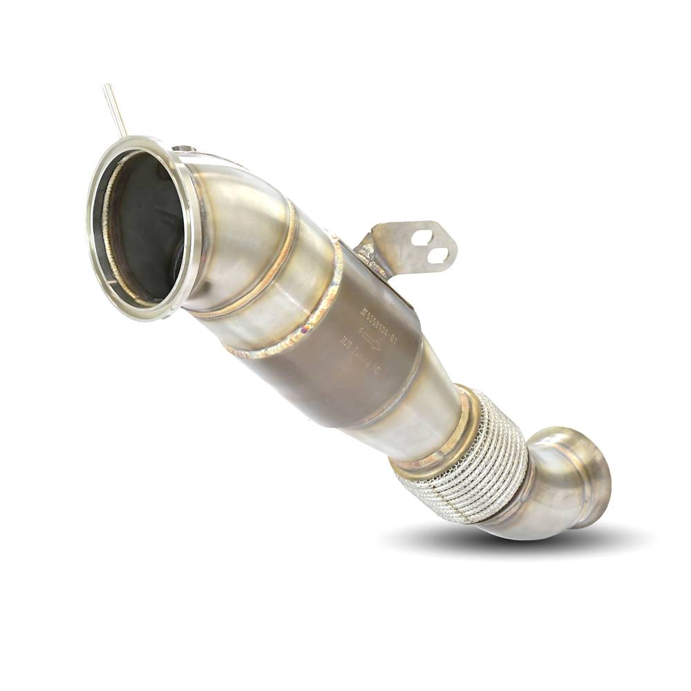 Downpipe + Catalizzatore metallico 200CPSI