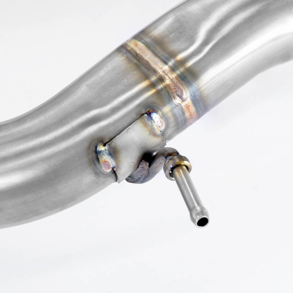 Rear exhaust Right O120 - Left O120 with valve
