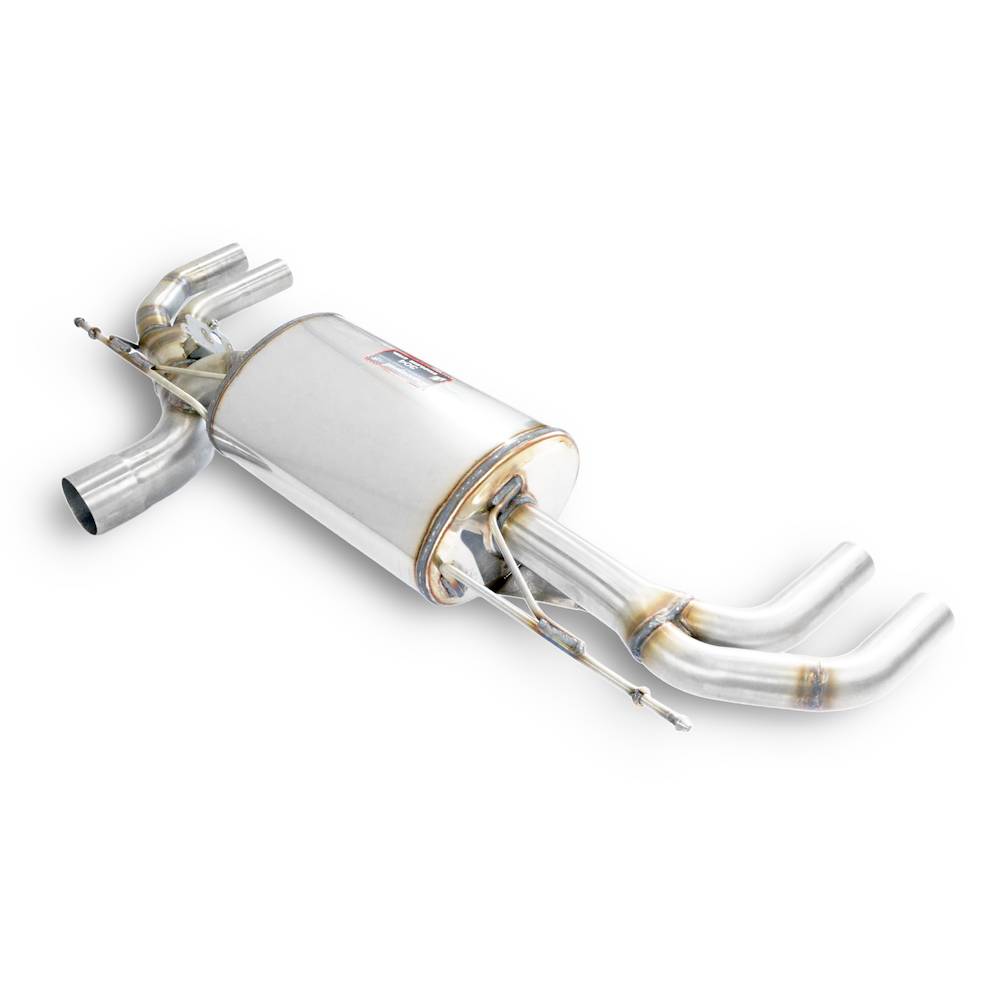 Rear exhaust right - left with valve