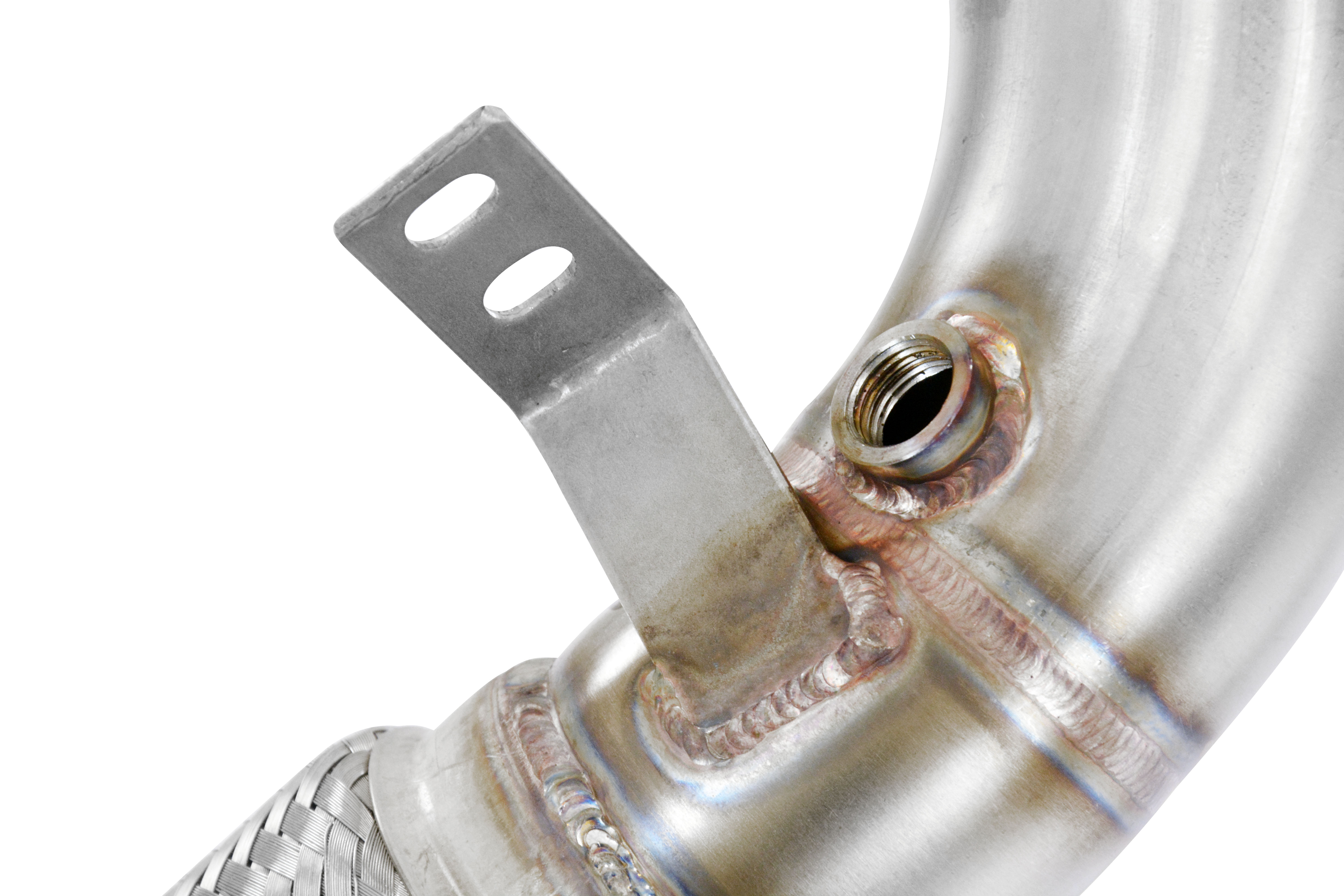 Turbo Descente tube Droite - Gauche  (remplace catalyseur) Compatible avec le système Cat.-Back d'origine