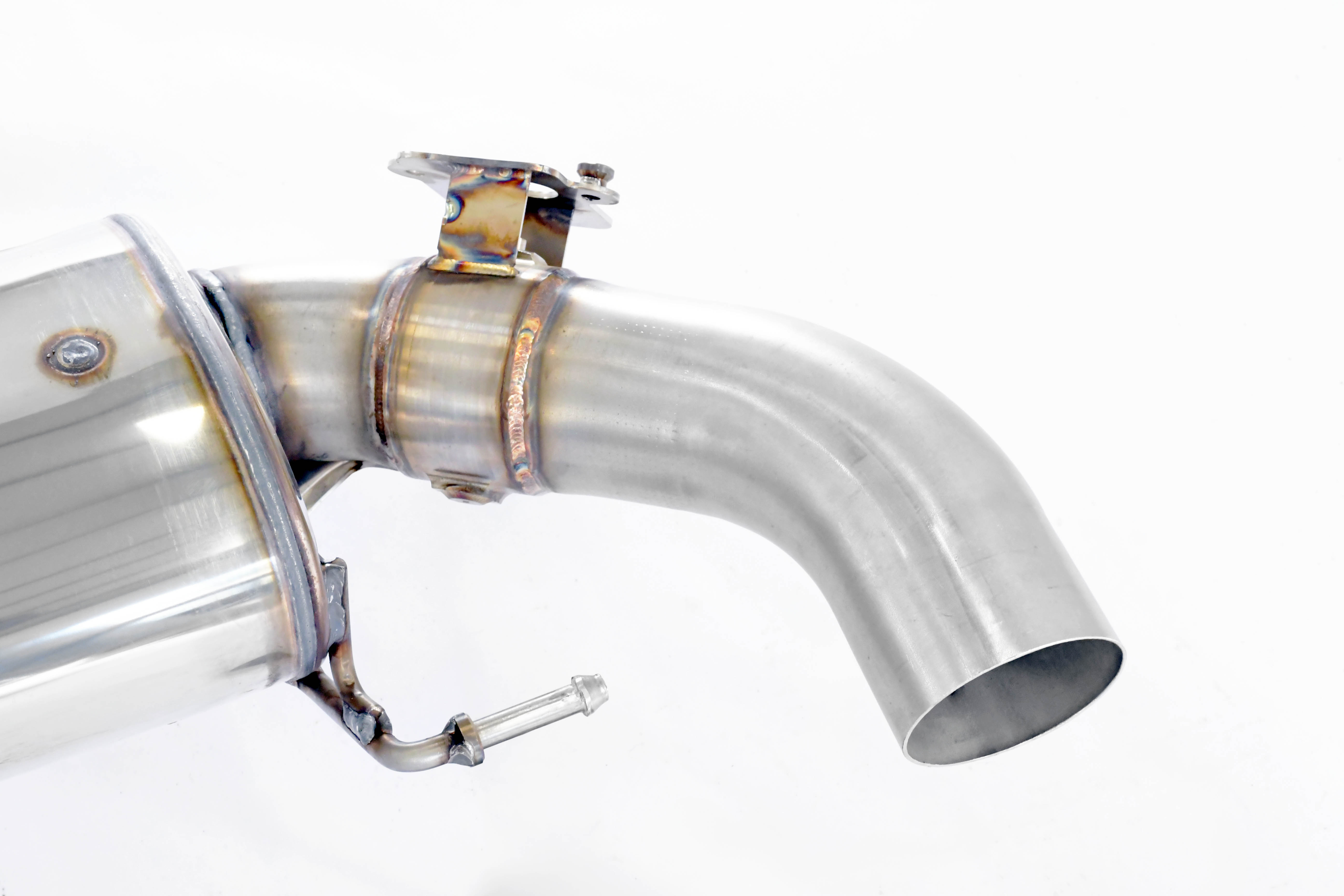 Rear exhaust Right - Left with valve (For OEM endpipes)