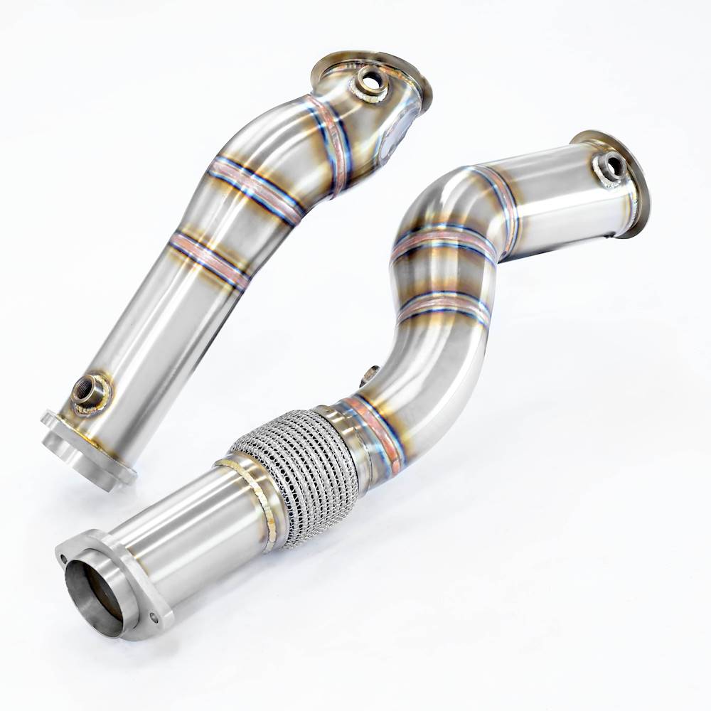 Turbo downpipe kit (Replaces pre-catalytic)