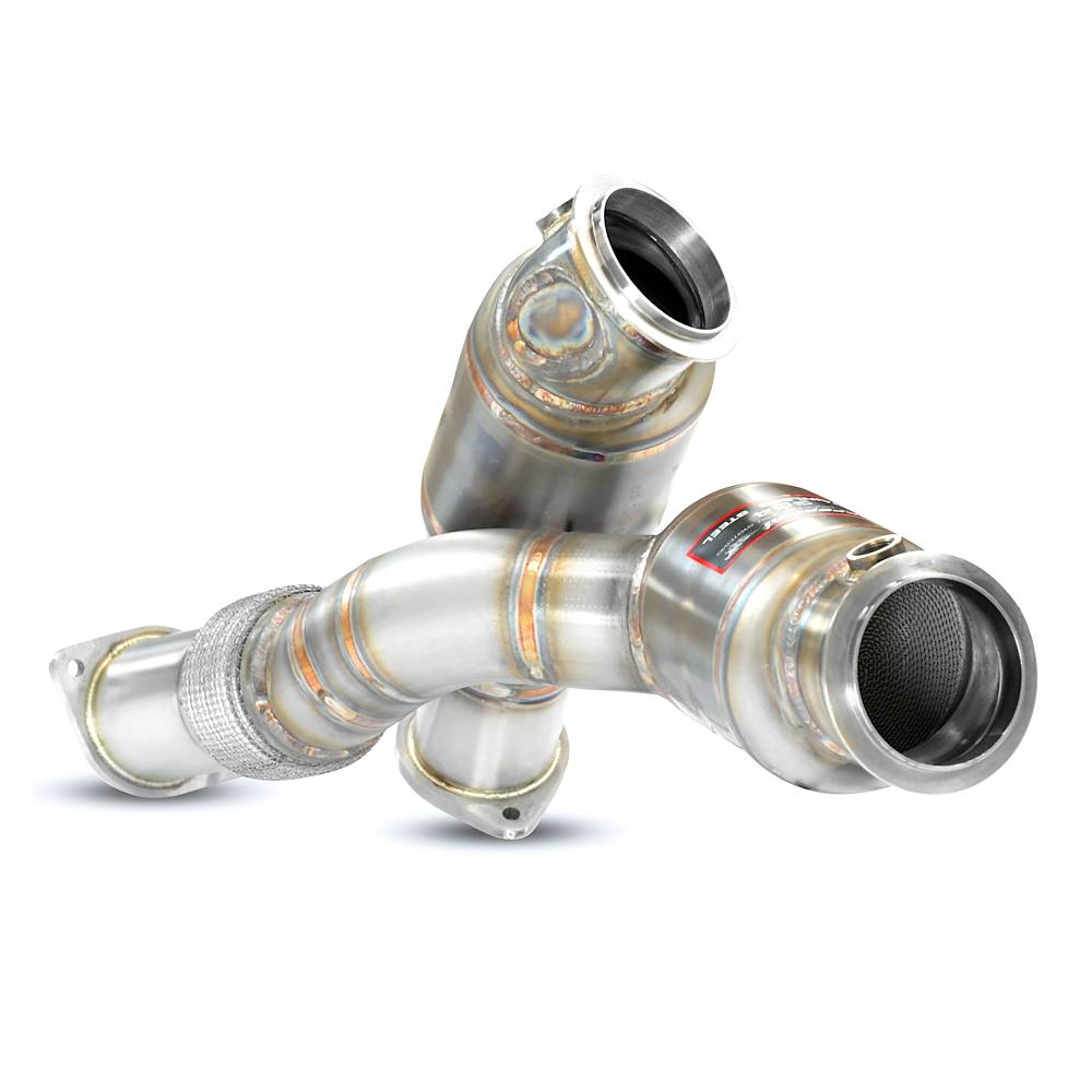 Downpipe kit + catalyseur droite - gauche