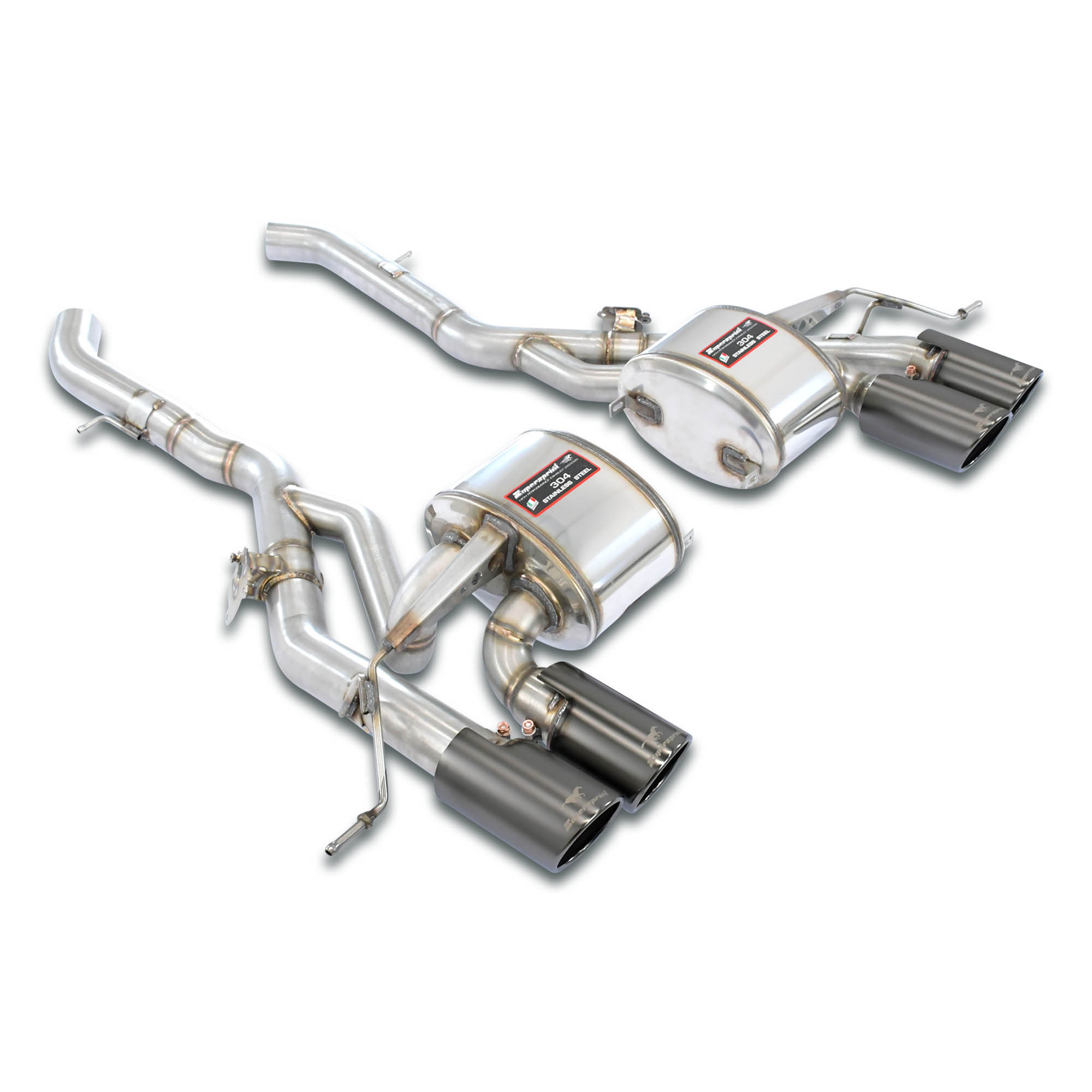J-Pipe Touring Package - complete Deletes the secondary catalytics + mid resonators