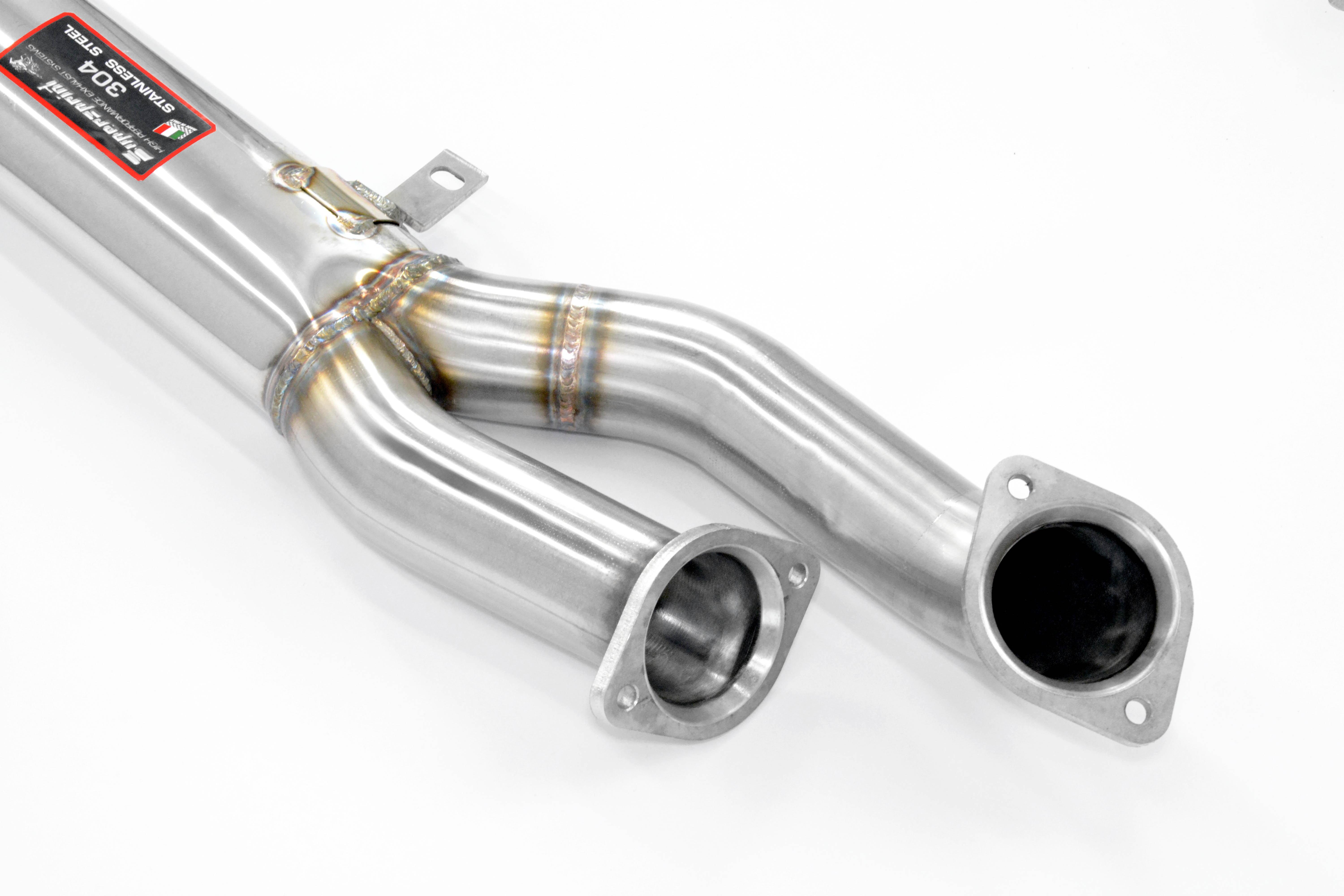 Tubes avant J-Pipe - non resonated