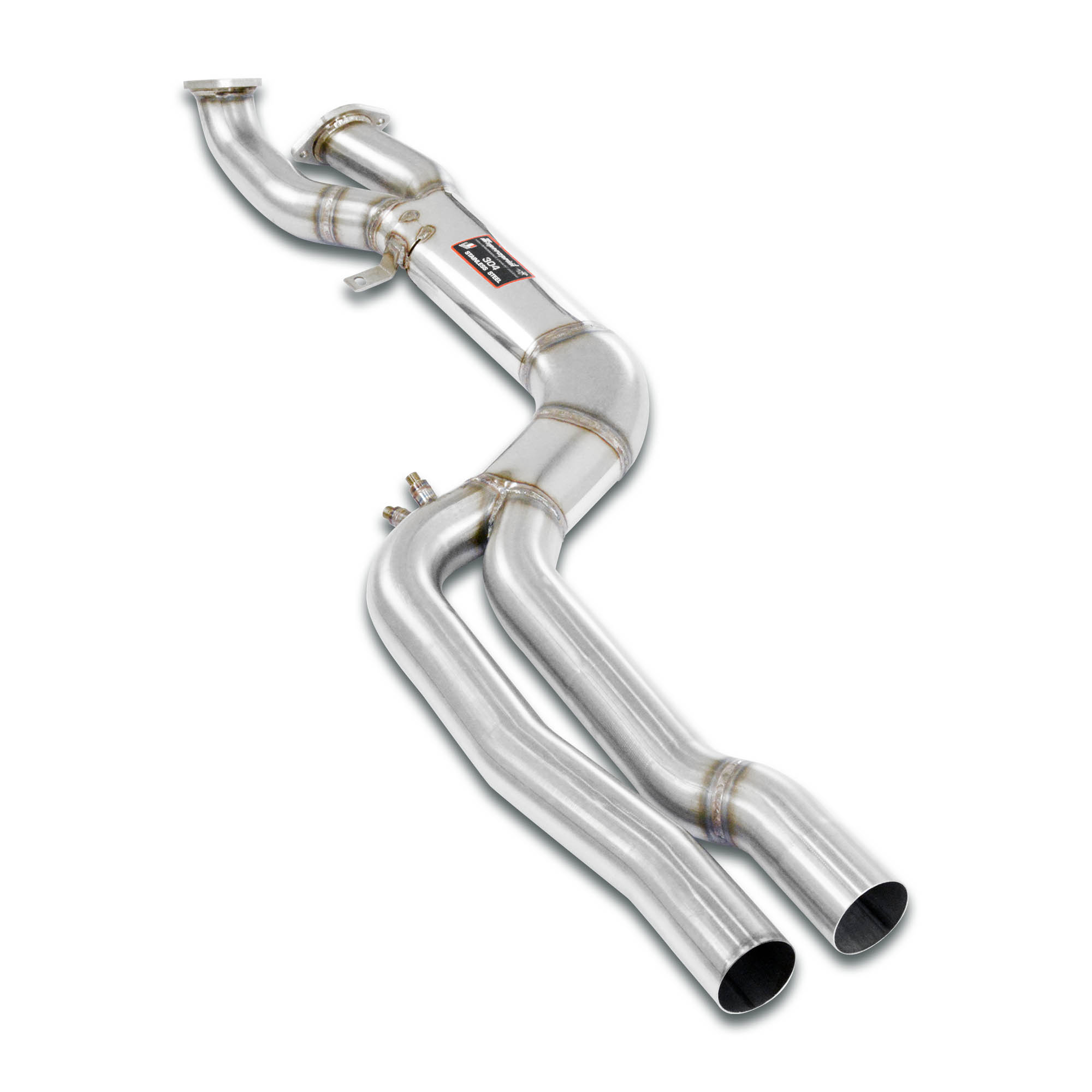 J-Pipe Race Package - complete Deletes the secondary catalytics + OPFs  + mid resonator