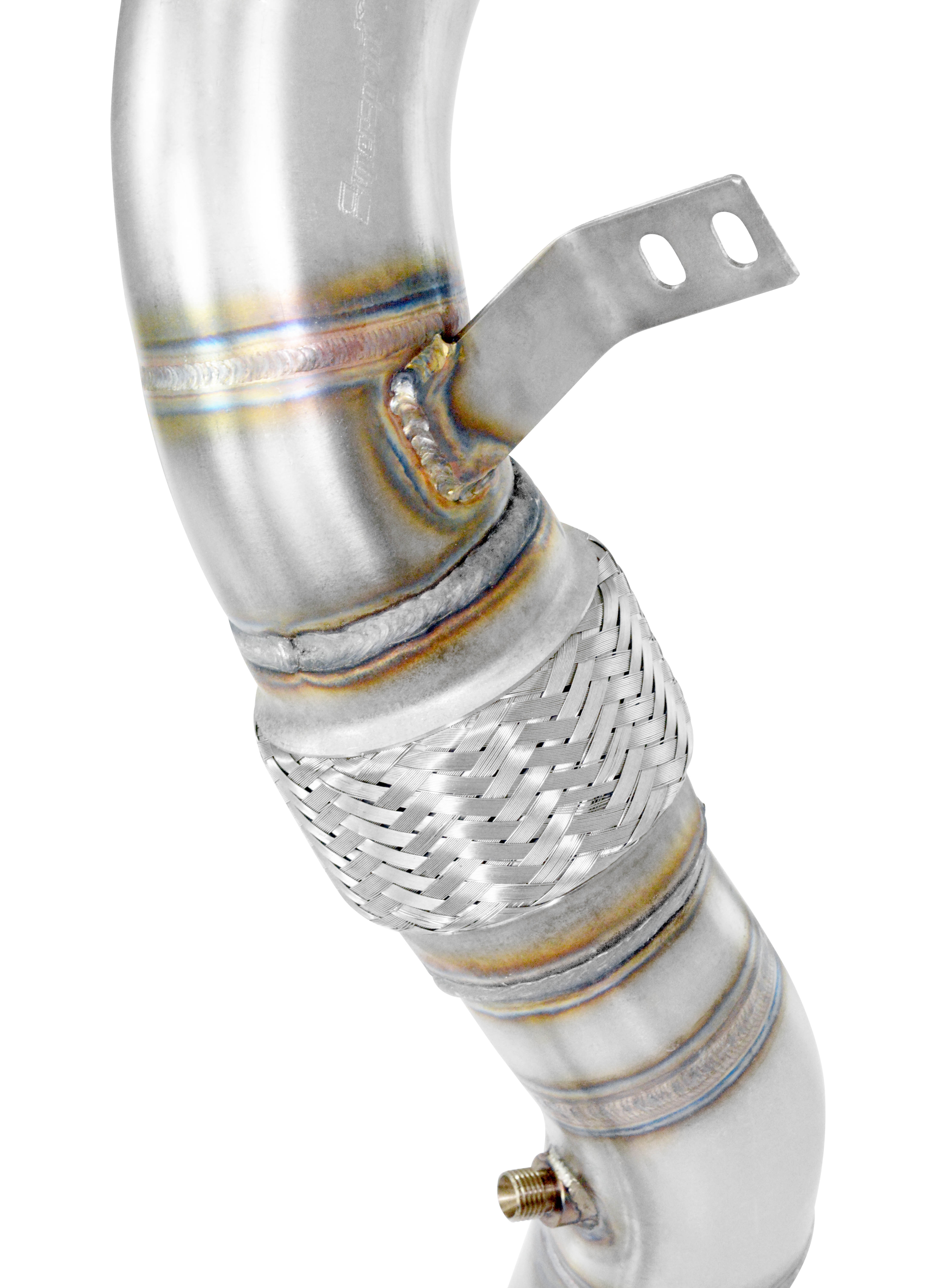 Turbo Descente tube Droite - Gauche  (remplace catalyseur) 
