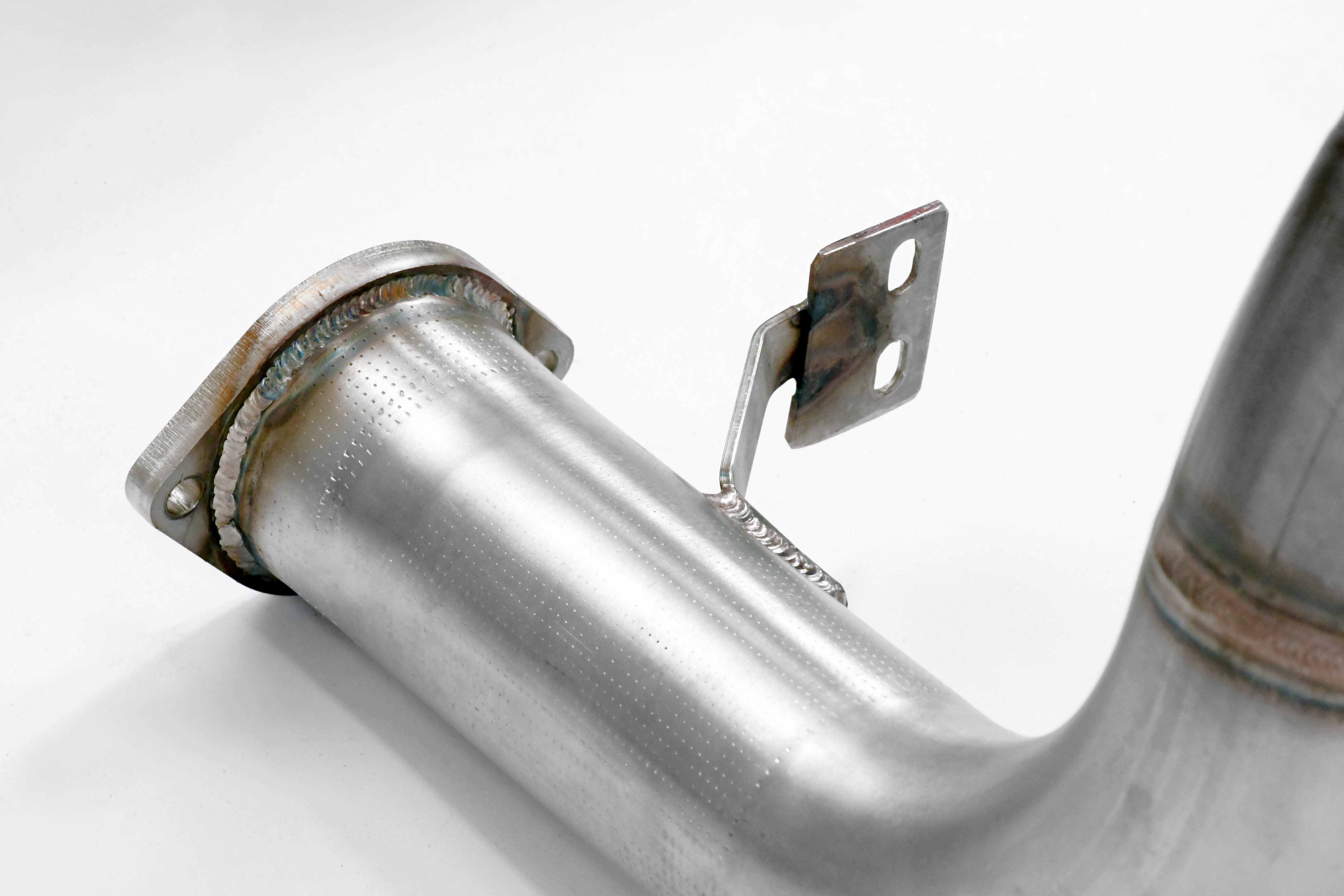 Downpipe + Catalyseur métallique Droite