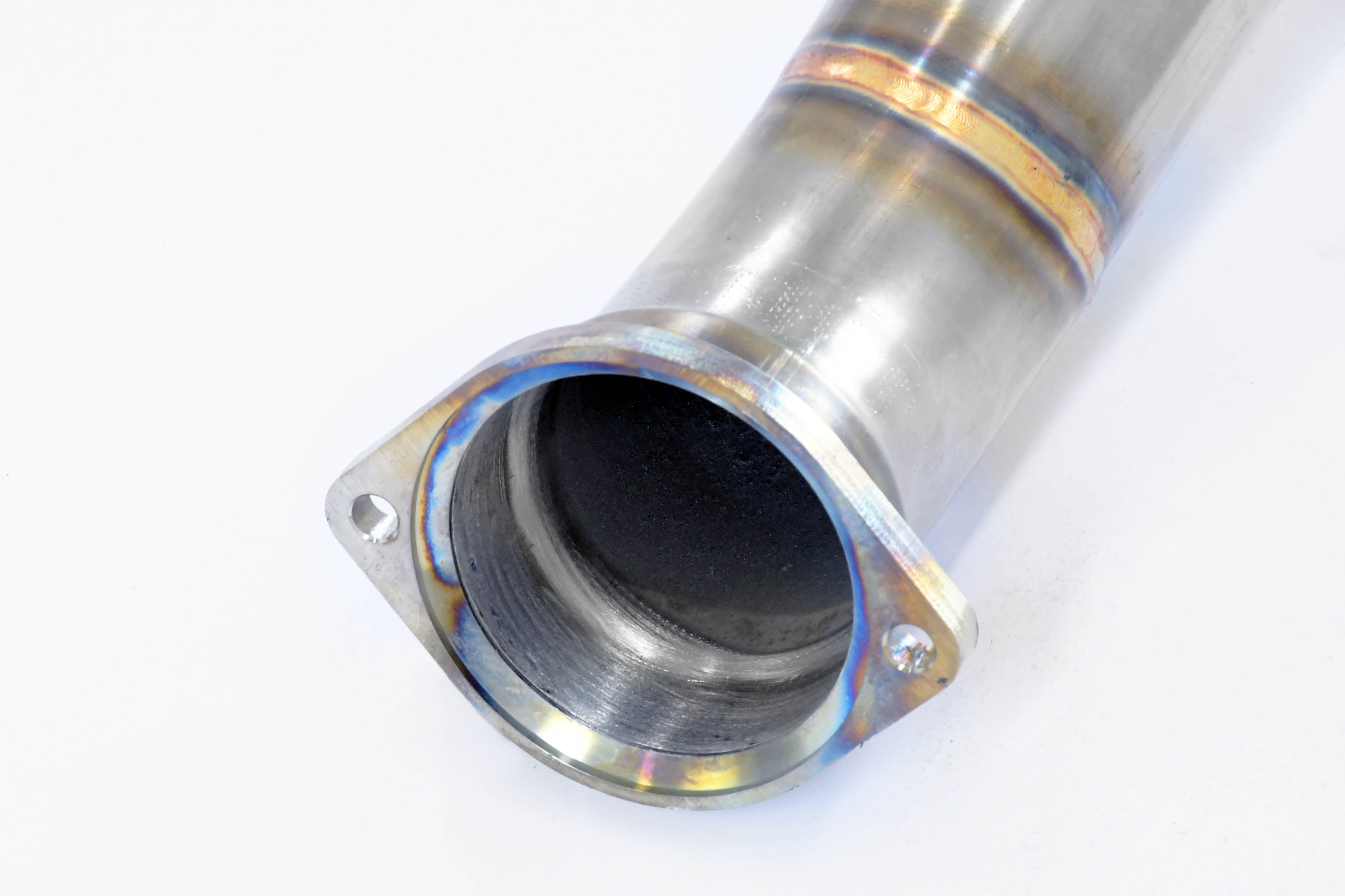 Turbo Descente tube Droite - Gauche  (Remplace le catalyseur primaire et secondaire) Compatible avec le catalyseurs tertiaires d'origine