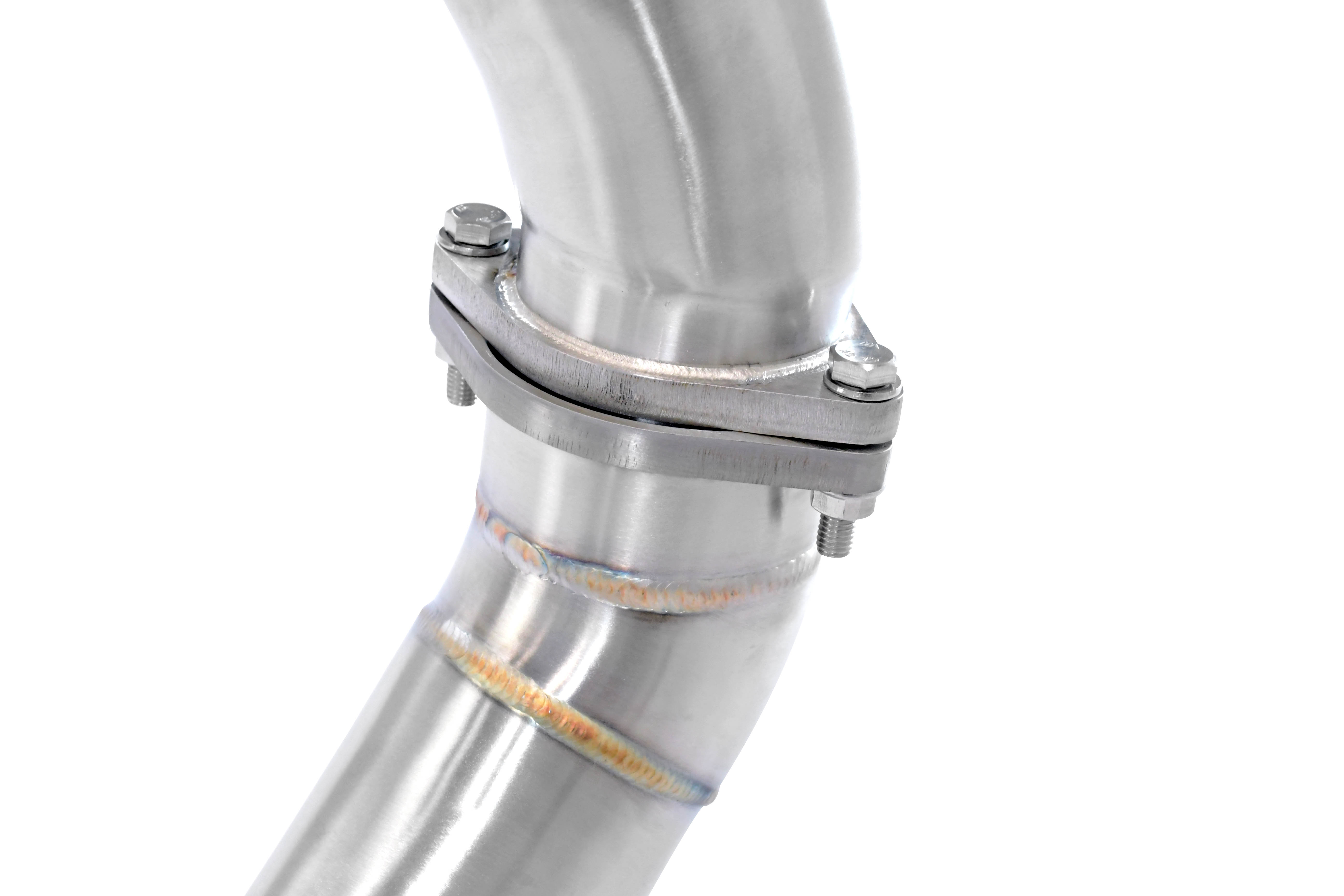 Downpipe kit Right - Left (Replaces the primary catalytic)