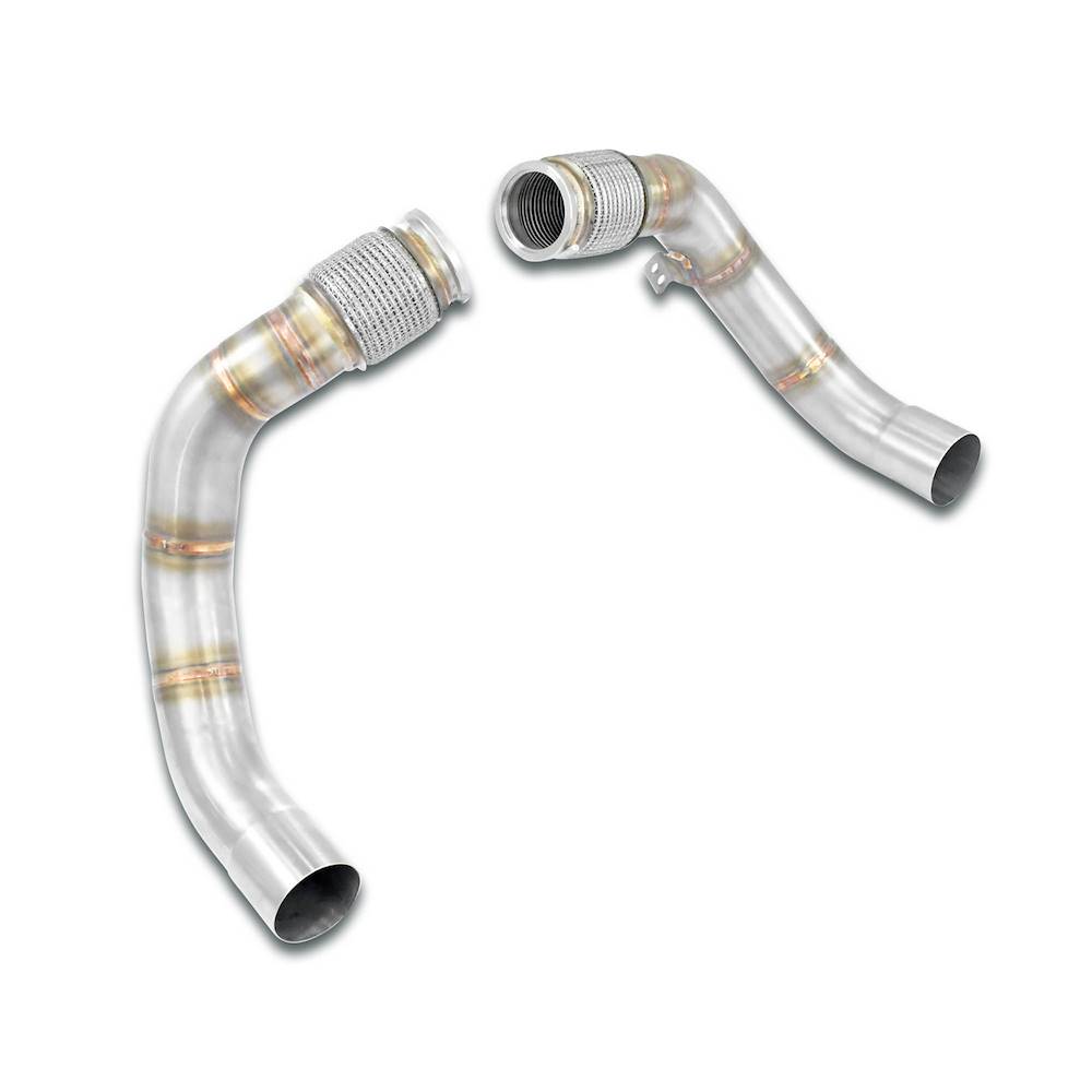 Downpipe kit Right - Left (Replaces the secondary catalytic)