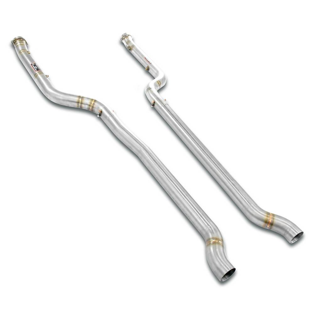 Front pipes kit Right - Left  Deletes tertiary catalytics and OPF