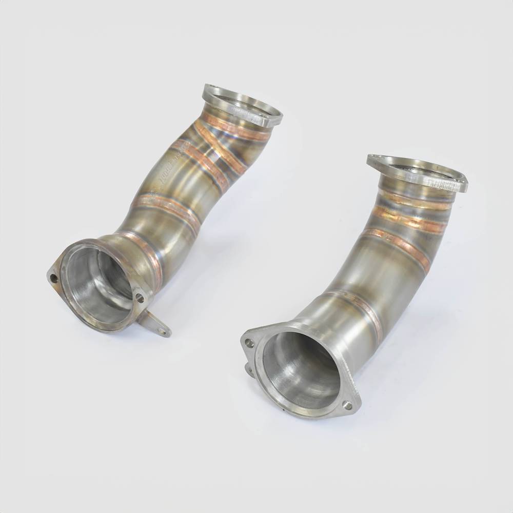 Downpipe kit Right - Left (Replaces the secondary catalytic)