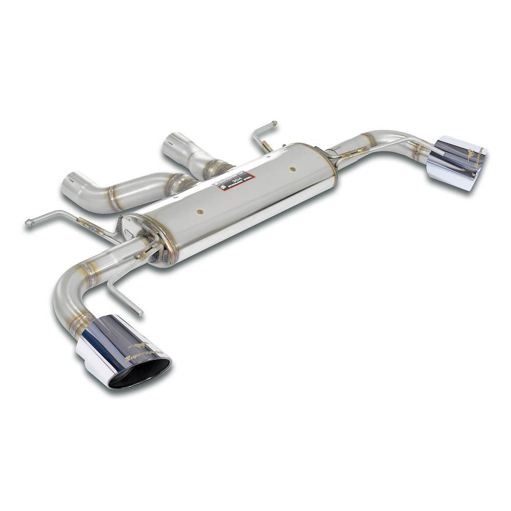 Rear exhaust Right O 120 + Left O 120