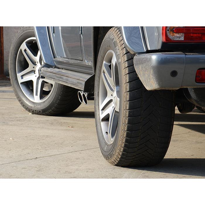 Rear exhaust Left 120x80 Racing