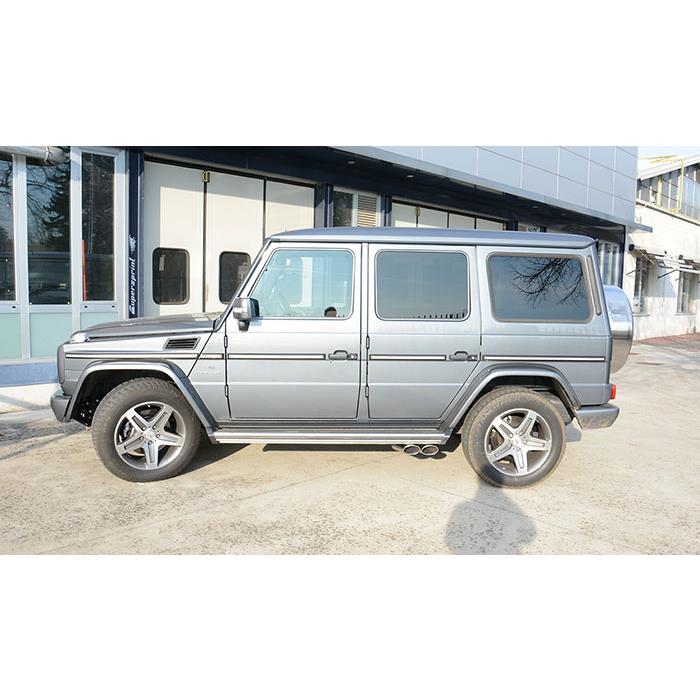 Silencioso trasero izquierdo 120x80 Racing