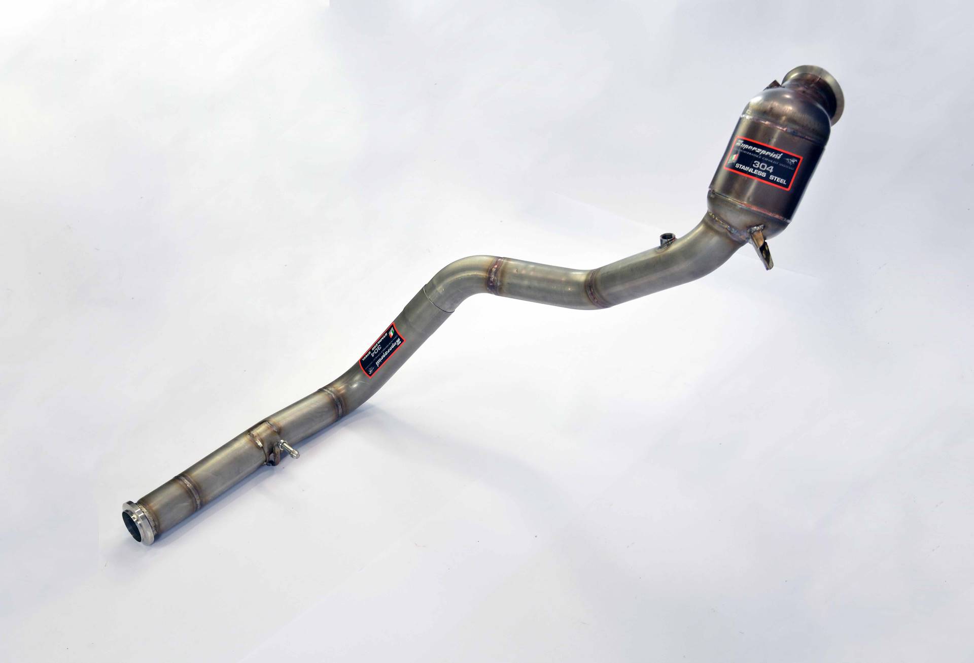 Downpipe Left + primary catalytic (RHD - LHD) 