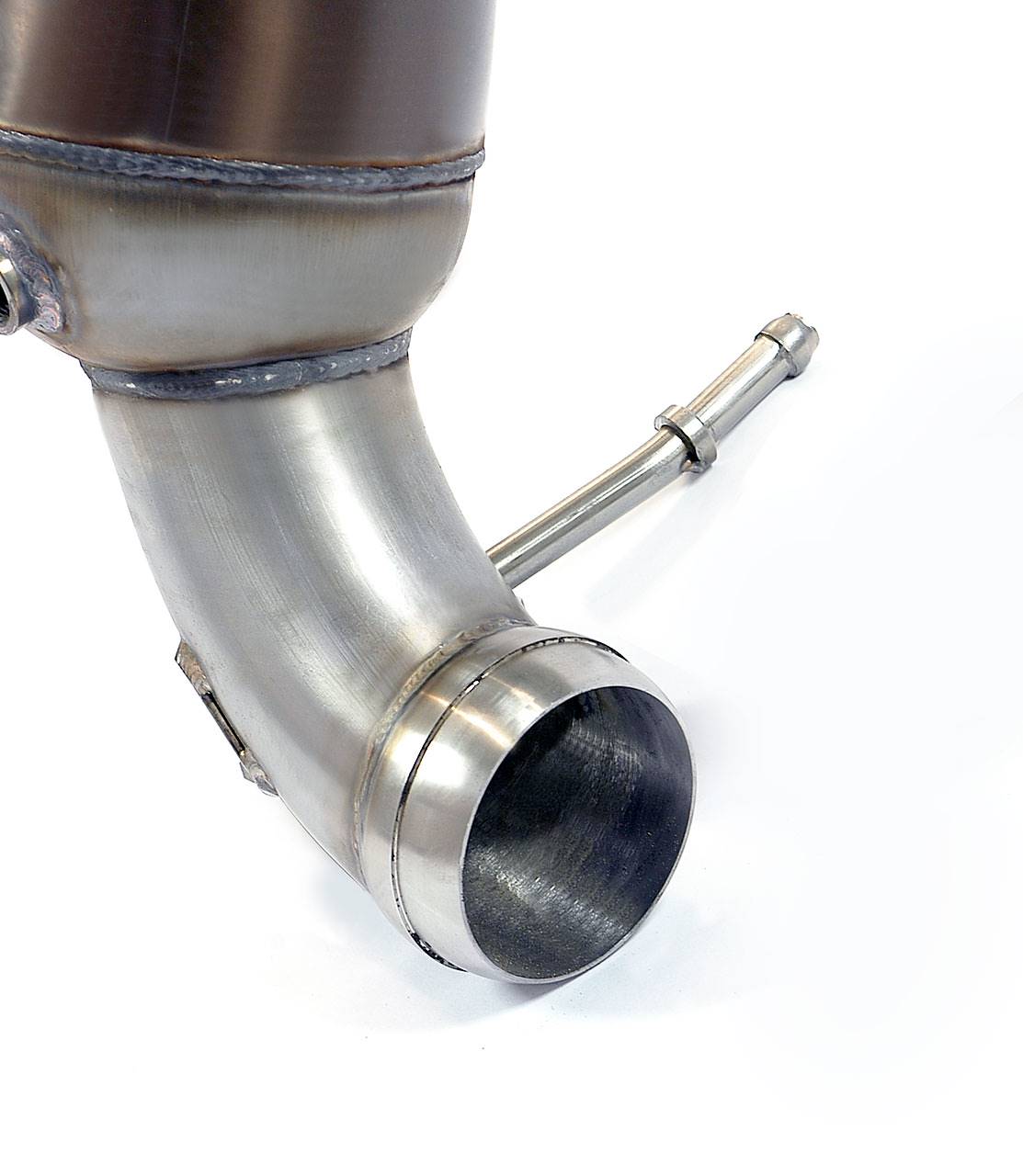 Turbo downpipe + catalizador metalico