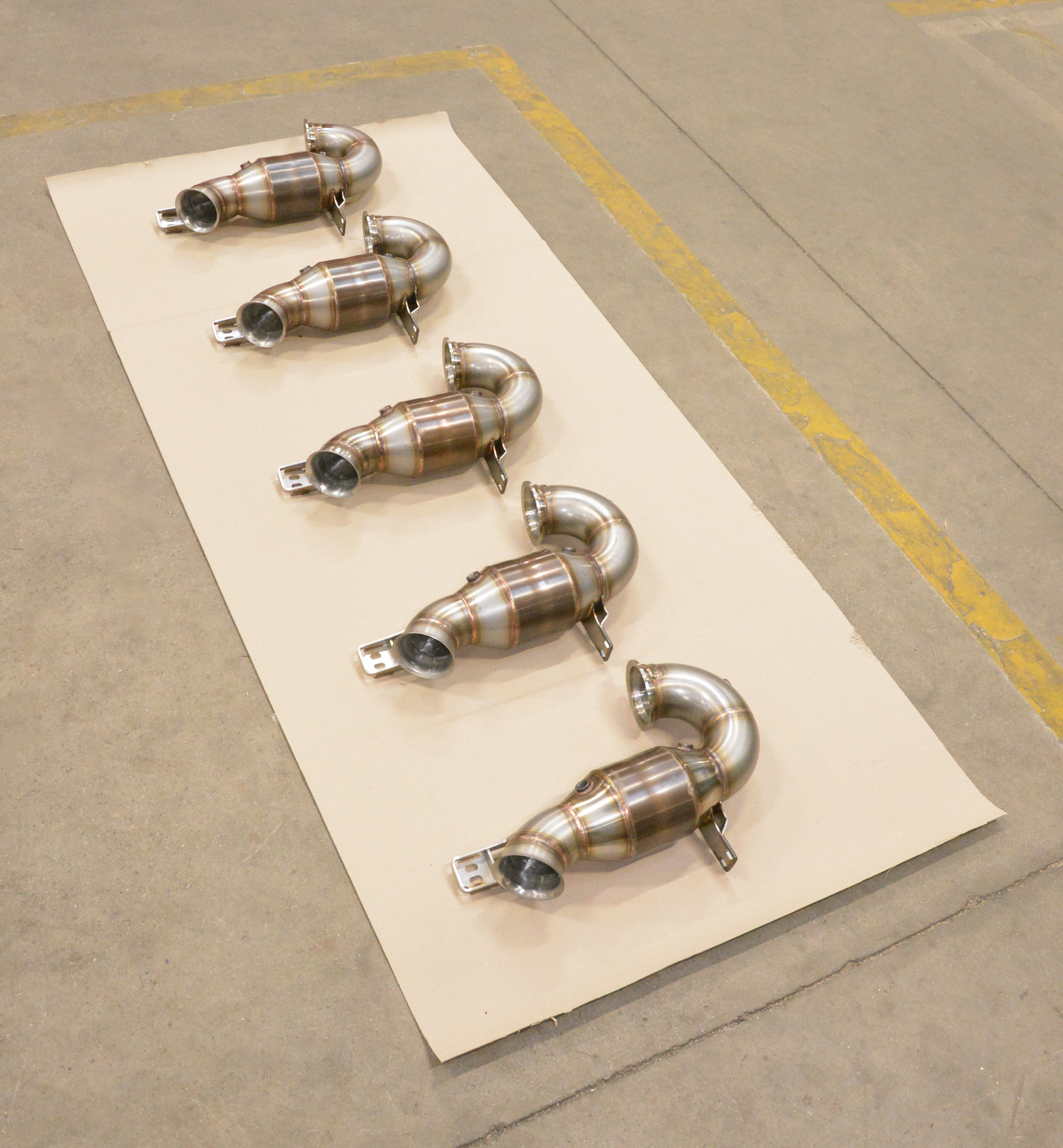 Downpipe + catalizador metalico