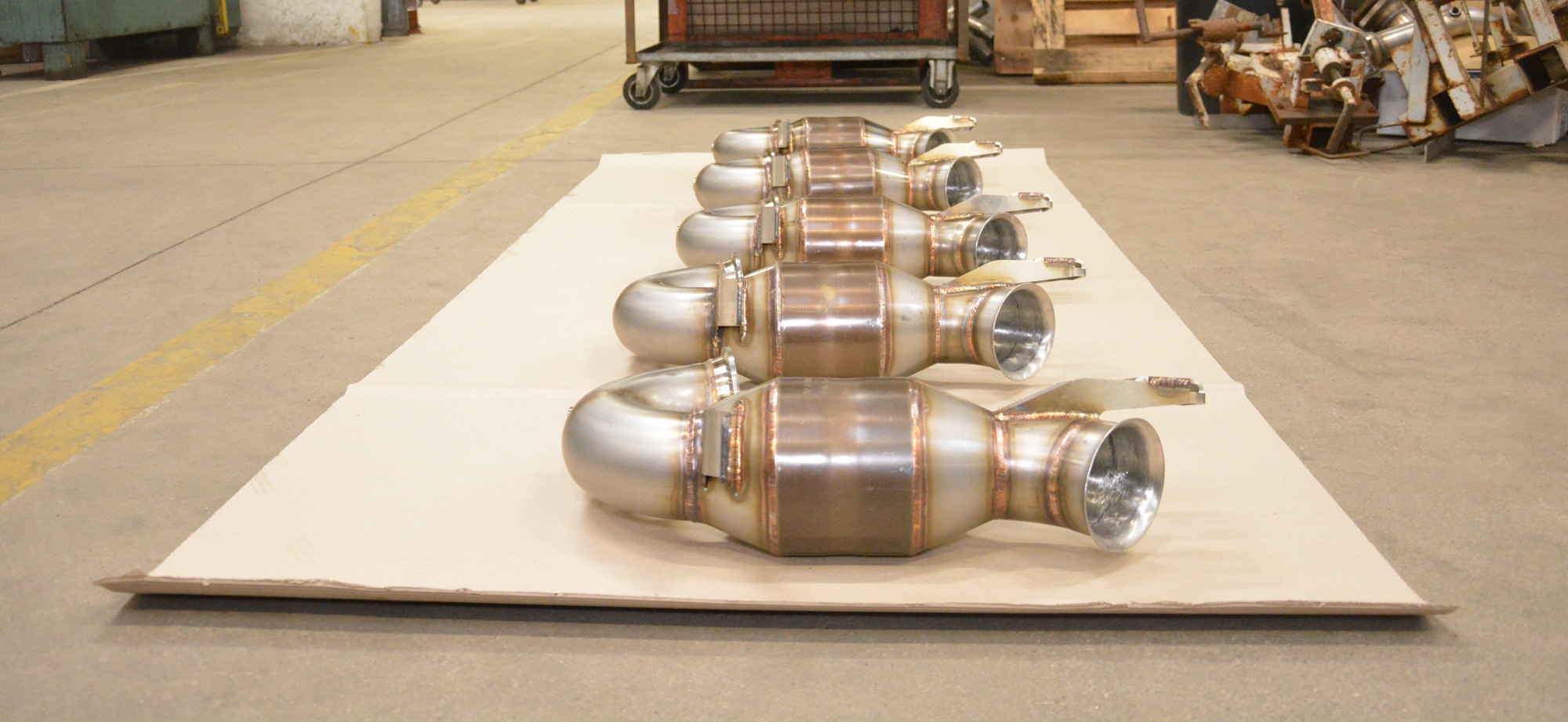 Downpipe + catalizador metalico
