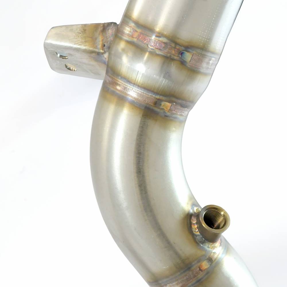 Downpipe Right + Metallic catalytic converter (Replaces pre-catalytic converter)