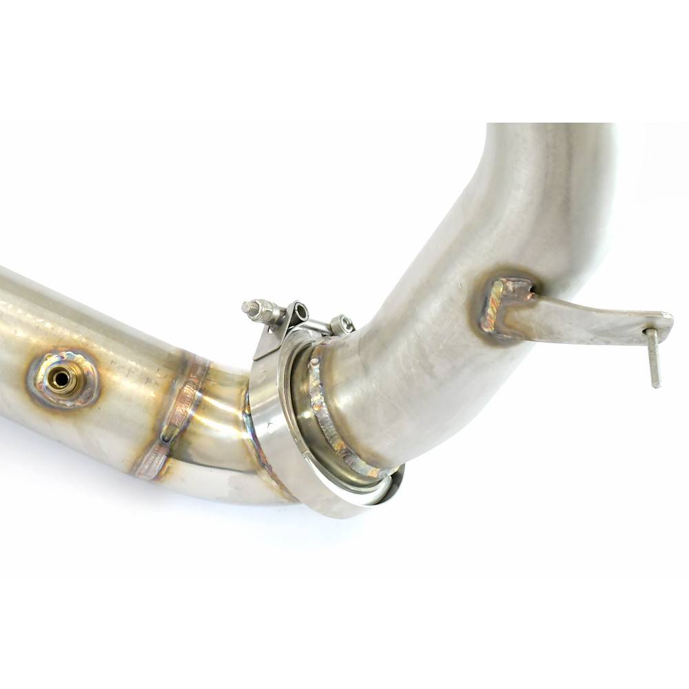 Downpipe Right + Metallic catalytic converter (Replaces pre-catalytic converter)