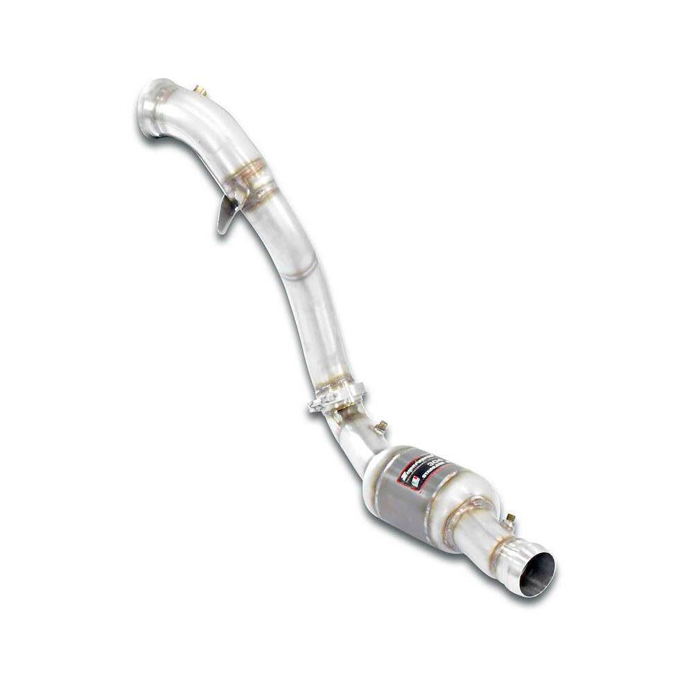 Downpipe Right + Metallic catalytic converter (Replaces pre-catalytic converter)