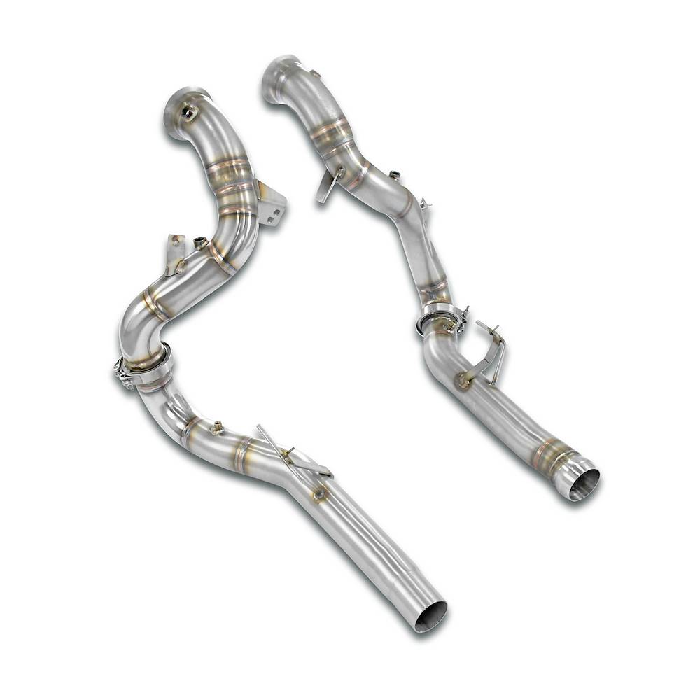 Descente tube Droite + Gauche (remplace catalyseur)