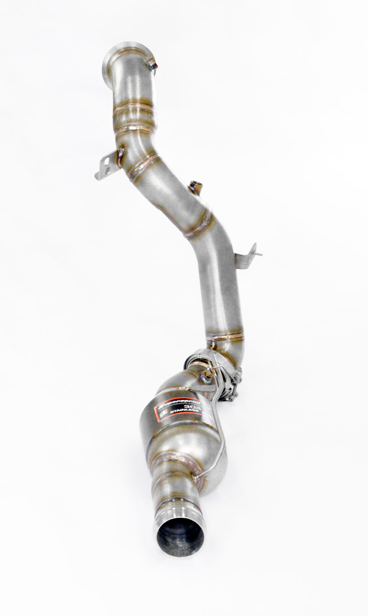 Downpipe Droite + Catalyseur métallique (remplace pre-catalyseur) 