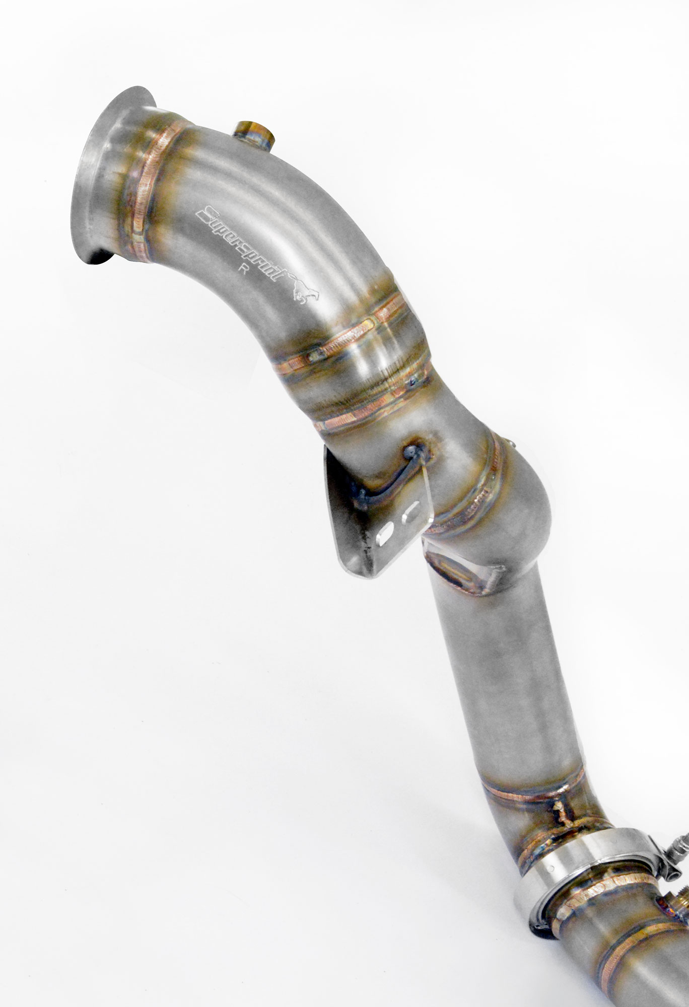 Downpipe Droite + Catalyseur métallique (remplace pre-catalyseur) 