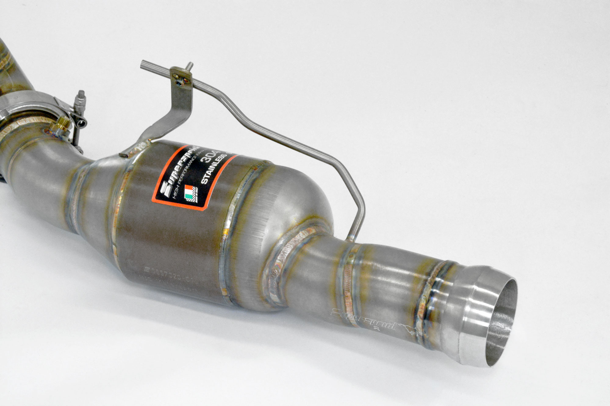 Downpipe Droite + Catalyseur métallique (remplace pre-catalyseur) 
