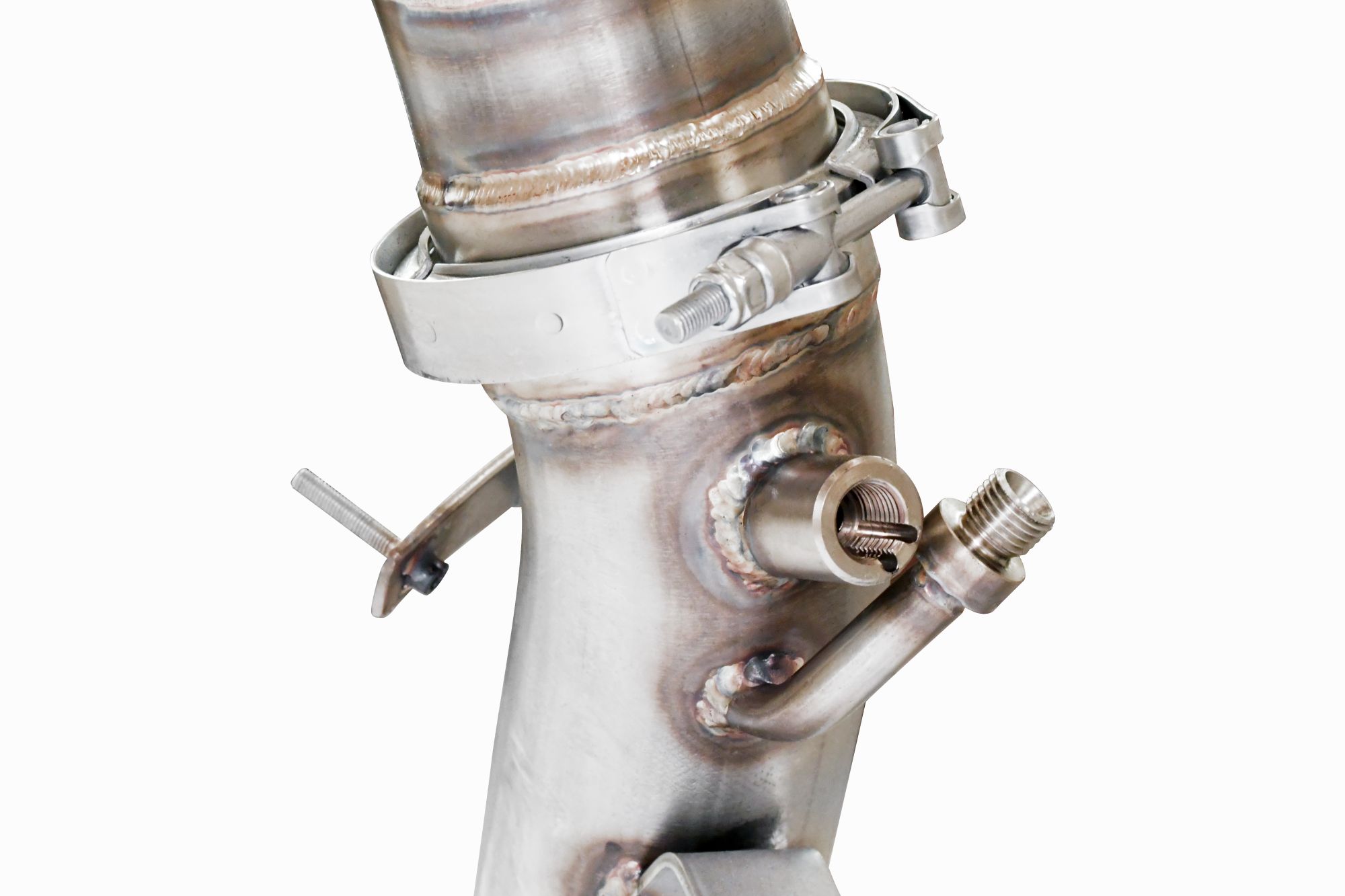Kit downpipe Destro + Sinistro (Sostituisce catalizzatore + GPF) Con prese per sensori di pressione / EGT