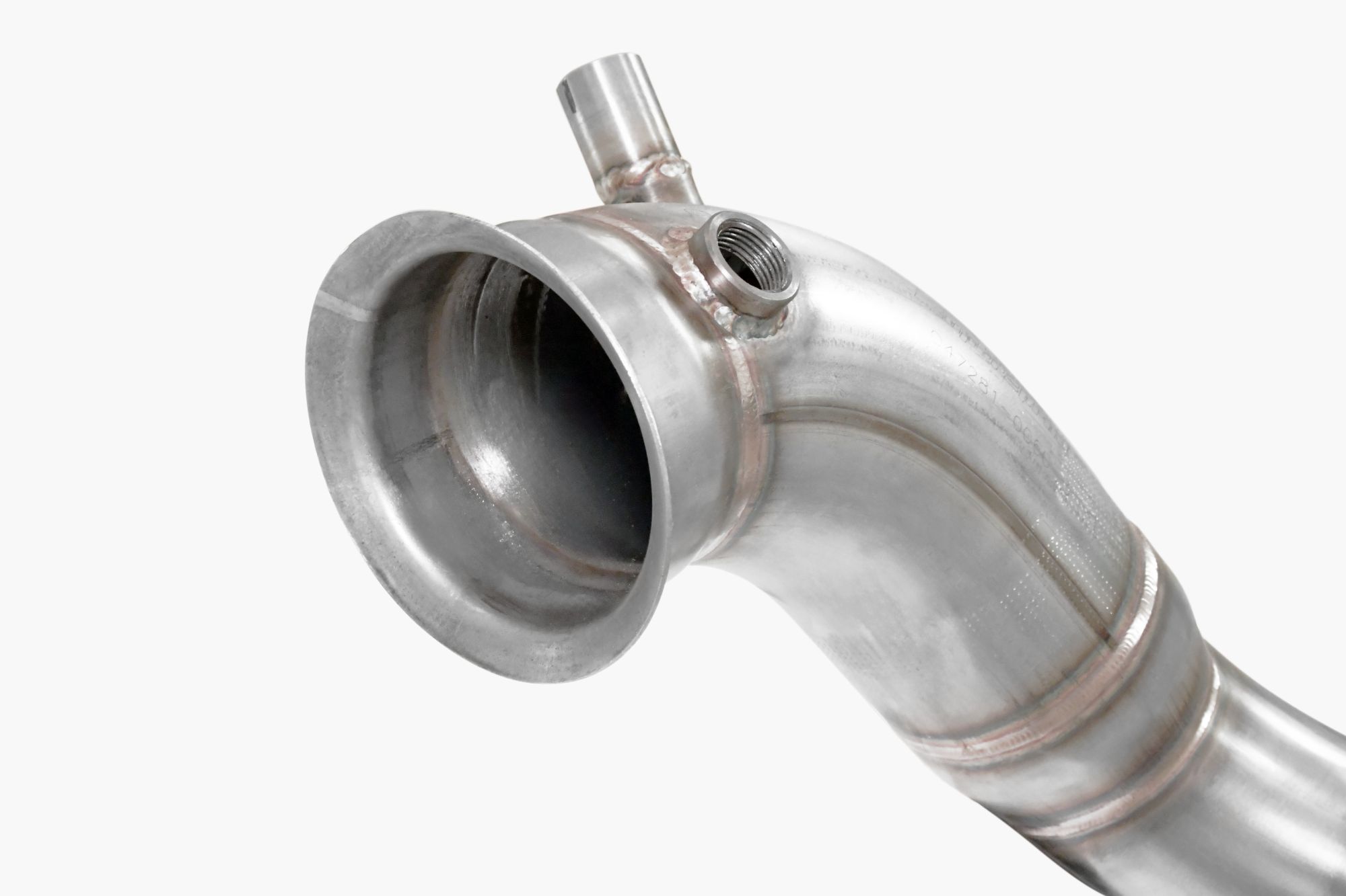 Descente tube Droite + Gauche (remplace catalyseur + GPF) Avec emplacements des sondes de pression / EGT