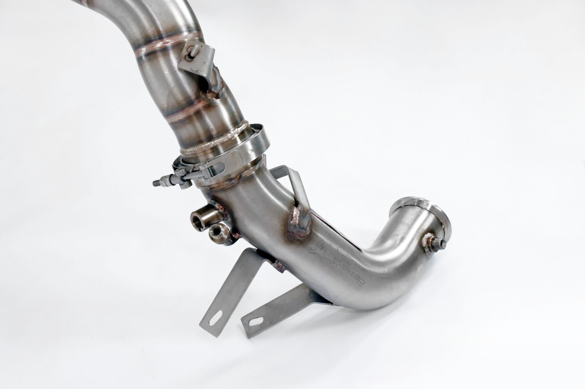 Kit downpipe Destro + Sinistro (Sostituisce catalizzatore + GPF) Con prese per sensori di pressione / EGT
