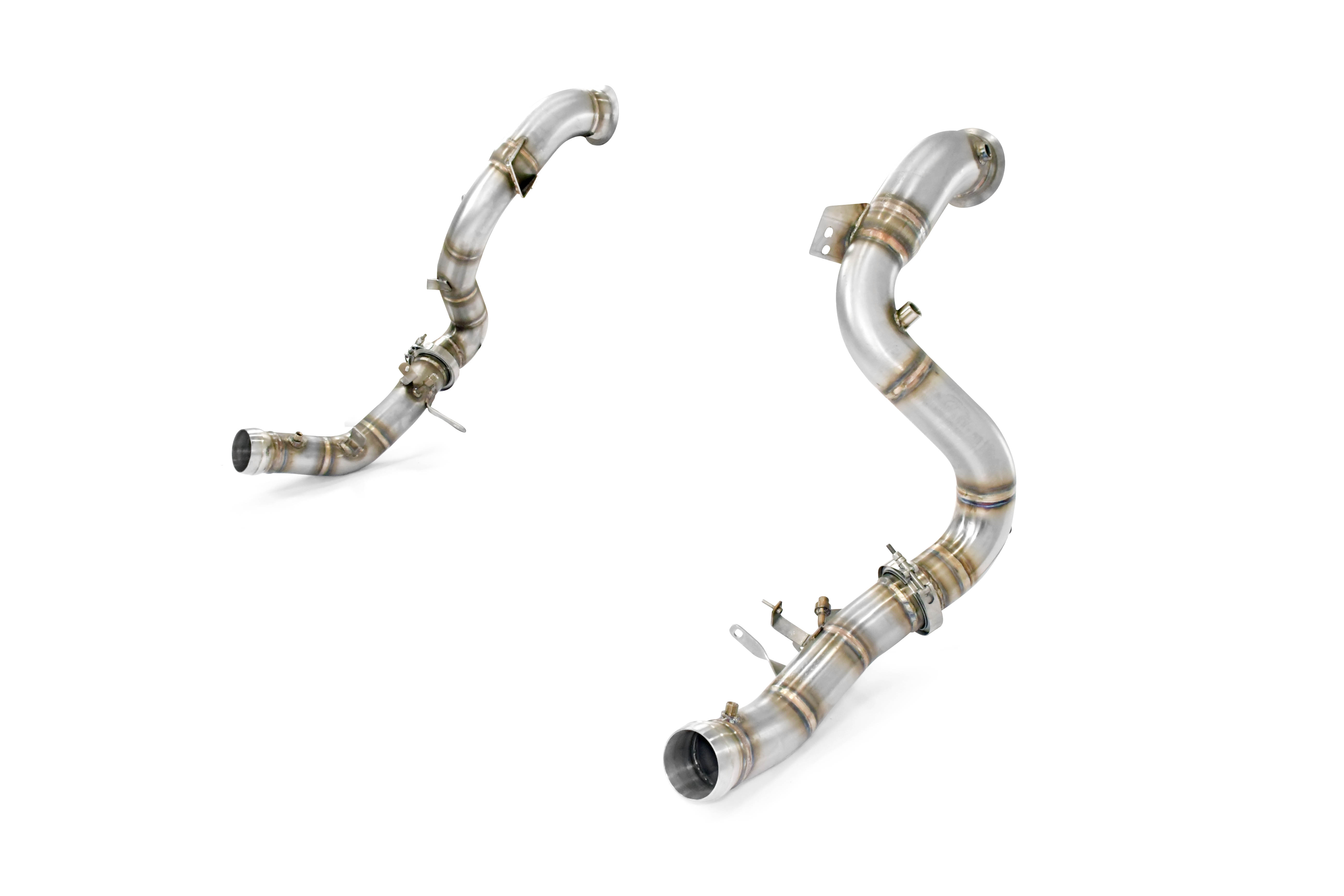 Descente tube Droite + Gauche (Suppression les catalyseurs primaires et secondaires + GPF)